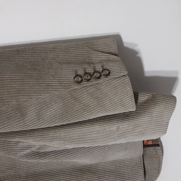 New Merona men's 3 button corduroy sportcoat jacket blazer size 48R - Picture 6 of 10